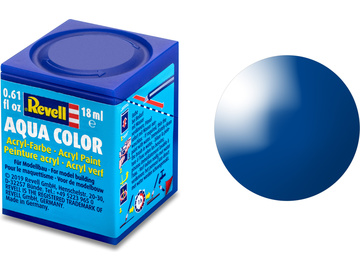 Revell akrylová barva #52 modrá lesklá 18ml / RVL36152
