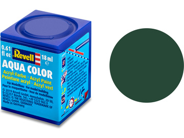 Revell Aqua Paint #68 Dark Green Matt 18ml / RVL36168