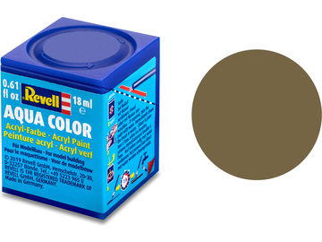Revell akrylová barva #86 olivově hnědá matná 18ml / RVL36186
