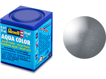 Revell Aqua Paint #91 Steel Metallic 18ml / RVL36191