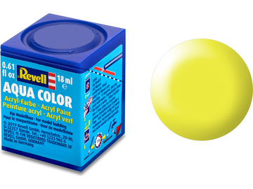 Revell Aqua Paint #312 Luminous Yellow Satin 18ml / RVL36312
