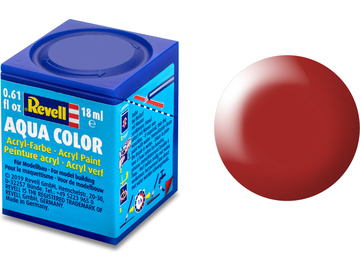 Revell akrylová barva #330 ohnivě rudá polomatná 18ml / RVL36330