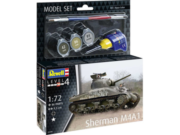 Revell Sherman M4A1 (1:72) (sada) Revell Sherman M4A1 (1:72) (sada) / RVL63290