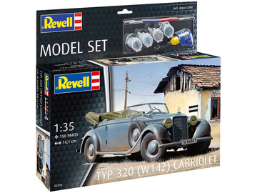 Revell Typ 320 (W142) Cabriolet (1:35) (Set) / RVL63354