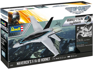 Revell EasyClick Maverick's F/A-18 Hornet Top Gun (1:72) (sada) / RVL64965