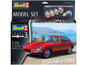 Revell Jaguar E-Type Coupé (1:24) (sada) / RVL67668