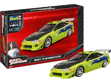 Revell Mitsubishi Eclipse 1995 (Fast & Furious) (1:25) (Set) / RVL67691