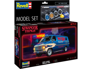 Revell Stranger Things - GMC® WSQK Squawk Van (1:25) (sada) / RVL67732