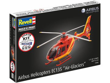 Revell Airbus EC135 "Air-Glaciers" (1:72) (Starter Kit) Revell Airbus EC135 "Air-Glaciers" (1:72) (Starter Kit) / RVL74986