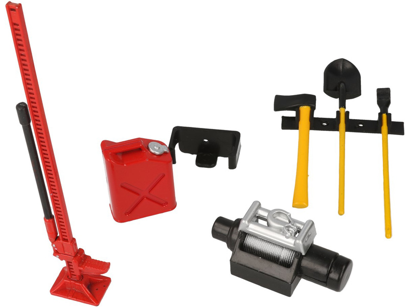Robitronic sada náradia červená R21010R