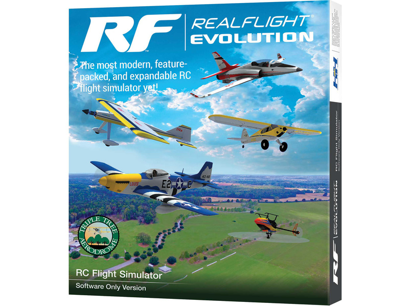 RealFlight Evolution letecký simulátor len softvér RFL2001