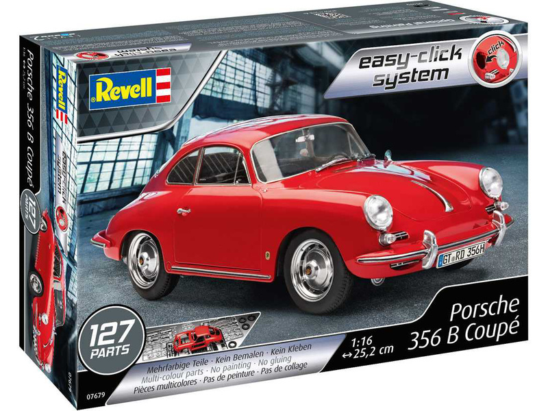 Revell EasyClick Porsche 356 B Coupe (1:16)