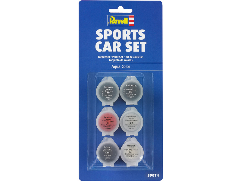 Revell Aqua Paint Set Sports Car RVL39074 Astra
