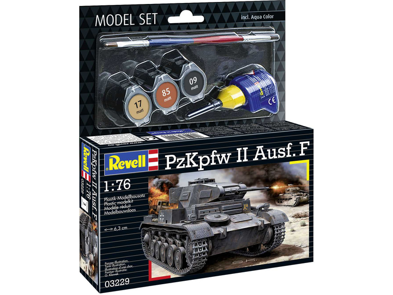 Revell PzKpfw II Ausf. F (1:76) (sada)