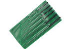 Modelcraft precizní čtyřhranný výstružník 0.4-1.4mm (sada 6ks)