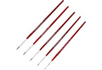 Modelcraft Sable brushes (Sizes 000, 00, 0, 1, 2)