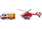 SIKU Super - Ambulance s vrtulníkem 1:87