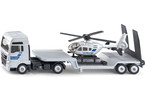SIKU Super - policení tahač MAN s vrtulníkem 1:87