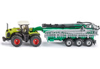 SIKU Farmer - Claas Xerion with Vacuum Tanker