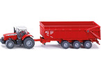 SIKU Farmer - Massey Ferguson Tractor with Trailer