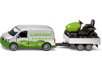SIKU Super - Volkswagen T6 se zahradním traktorem 1:50