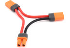 Spektrum kabel Y sériový IC5 baterie / 2x IC5 přístroj 15cm 10AWG
