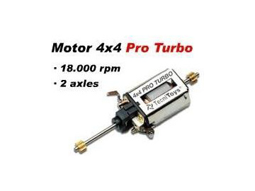 SCX PRO - Motor 4x4 turbo / SCX50190