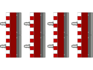 SCX Straight Border with Barrie 180mm (4) SCX Straight Border with Barrie 180mm (4) / SCXU10488X200