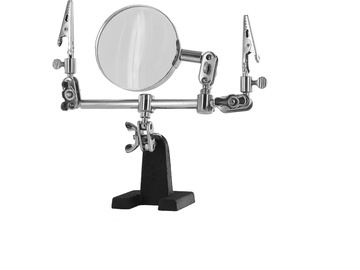 Modelcraft stojánek s lupou a svorkami Modelcraft stojánek s lupou a svorkami / SH-PCL2228