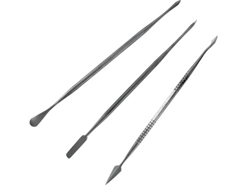 Modelcraft Stainless Steel Carvers (3pcs Set) Modelcraft Stainless Steel Carvers (3pcs Set) / SH-PDT5200/3