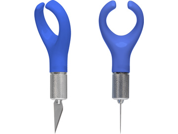 Modelcraft Finger Craft Knife holder#1 with 2 Spare #11 Blades Modelcraft Finger Craft Knife holder#1 with 2 Spare #11 Blades / SH-PKN5310