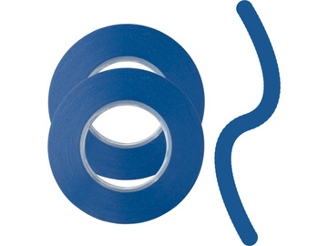 Modelcraft maskovací páska flexibilní 6mm (2x 18m) Modelcraft maskovací páska flexibilní 6mm (2x 18m) / SH-PMA3006