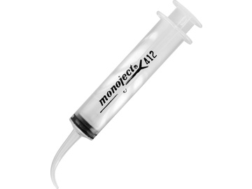 Modelcraft injekční stříkačka se zahnutým koncem 12ml / SH-POL1012/C