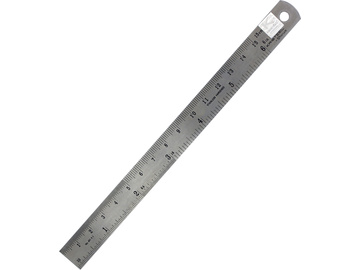 Modelcraft nerezové pravítko 150mm / SH-PRU1006