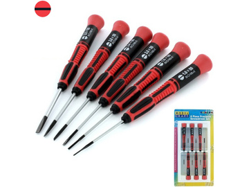 Modelcraft Slotted Blade Screwdrivers (6pcs Set) Modelcraft Slotted Blade Screwdrivers (6pcs Set) / SH-PSD1600