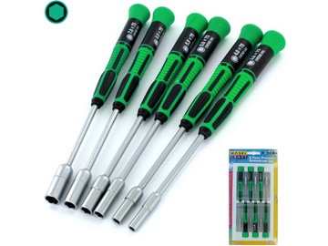 Modelcraft nástrčkové šestihranné šroubováky (sada 6ks) Modelcraft nástrčkové šestihranné šroubováky (sada 6ks) / SH-PSD1604