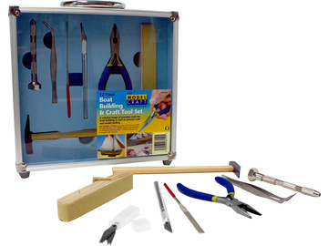 Modelcraft nářadí pro lodní modeláře (sada 12ks) / SH-PTK1012