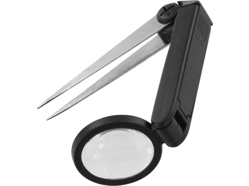 Modelcraft LED Magnifier 1.75x with Tweezer Modelcraft LED Magnifier 1.75x with Tweezer / SH-PTW1124