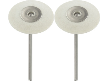 Rotacraft stopkový lešticí kotouč plstěný úzký (2ks) Rotacraft stopkový lešticí kotouč plstěný úzký (2ks) / SH-RBF8522/2