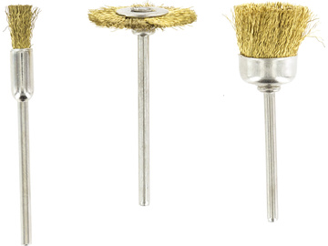 Rotacraft stopkový drátěný kotouč mosazný (sada 3ks) Rotacraft stopkový drátěný kotouč mosazný (sada 3ks) / SH-RBU2900