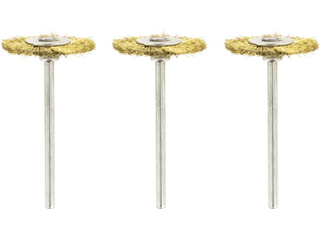 Rotacraft Brass Wheel Brushes (3pcs) Rotacraft Brass Wheel Brushes (3pcs) / SH-RBU2921/3