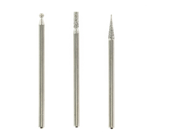 Rotacraft stopkové diamanové gravírovací nástroje (sada 3ks) Rotacraft stopkové diamanové gravírovací nástroje (sada 3ks) / SH-RFR6202/3