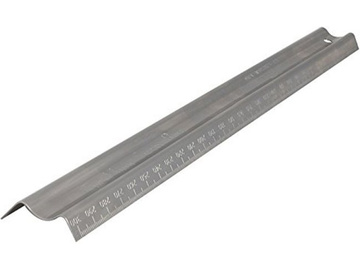 Modelcraft nerezové pravítko bezpečnostní 30cm / SH-RU1774