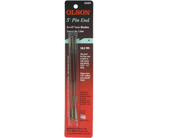 Olson list do lupénkové pilky 2.54x0.46x127mm s čepem 20TPI (6ks) / SH-SA4050
