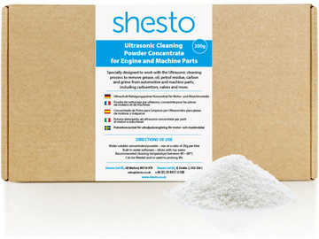 Shesto Ultrasonic Cleaning Powder for Engines 200g / SH-UTENG200