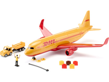 SIKU Super - DHL Cargo aircraft with accessories SIKU Super - DHL Cargo aircraft with accessories / SI-1702
