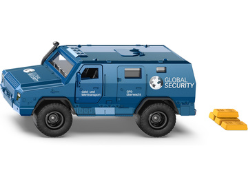 SIKU Super - bezpečnostní auto pro přepravu peněz a cenností s nálepkami, 1:50 SIKU Super - bezpečnostní auto pro přepravu peněz a cenností s nálepkami, 1:50 / SI-1926