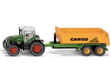 SIKU Farmer - traktor Fendt s přívěsem, 1:50 SIKU Farmer - traktor Fendt s přívěsem, 1:50 / SI-1989