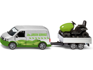 SIKU Super - Volkswagen T6 se zahradním traktorem 1:50 SIKU Super - Volkswagen T6 se zahradním traktorem 1:50 / SI-2005