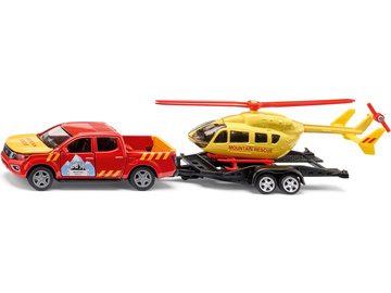 SIKU Super - Nissan Navara s vrtulníkem 1:50 / SI-2570